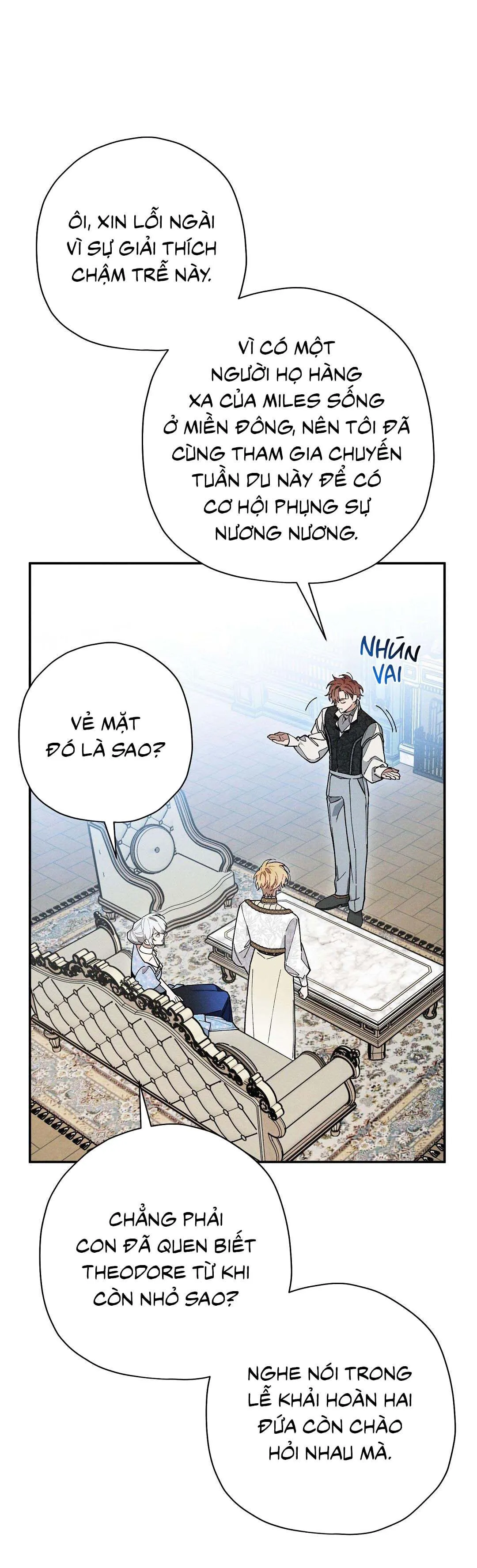 HOÀNG TỬ HƯ HỎNG CHE GIẤU MÌNH LÀ OMEGA Chapter 59 Trang 34