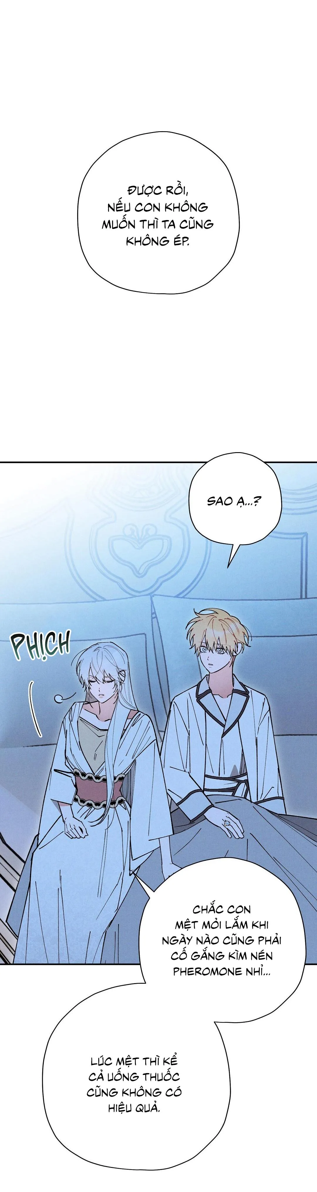 HOÀNG TỬ HƯ HỎNG CHE GIẤU MÌNH LÀ OMEGA Chapter 60 Trang 56