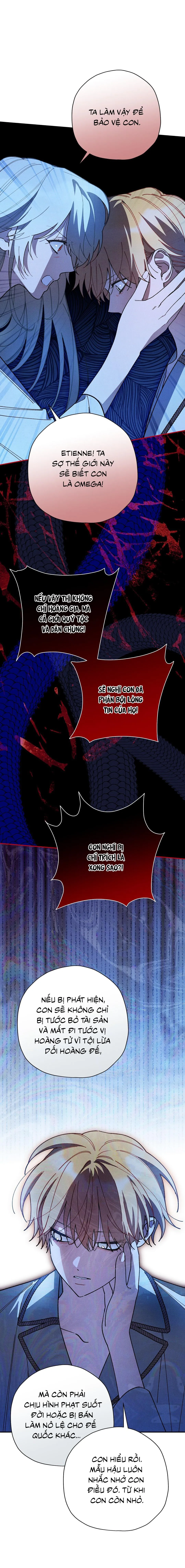 HOÀNG TỬ HƯ HỎNG CHE GIẤU MÌNH LÀ OMEGA Chapter 61 Trang 8