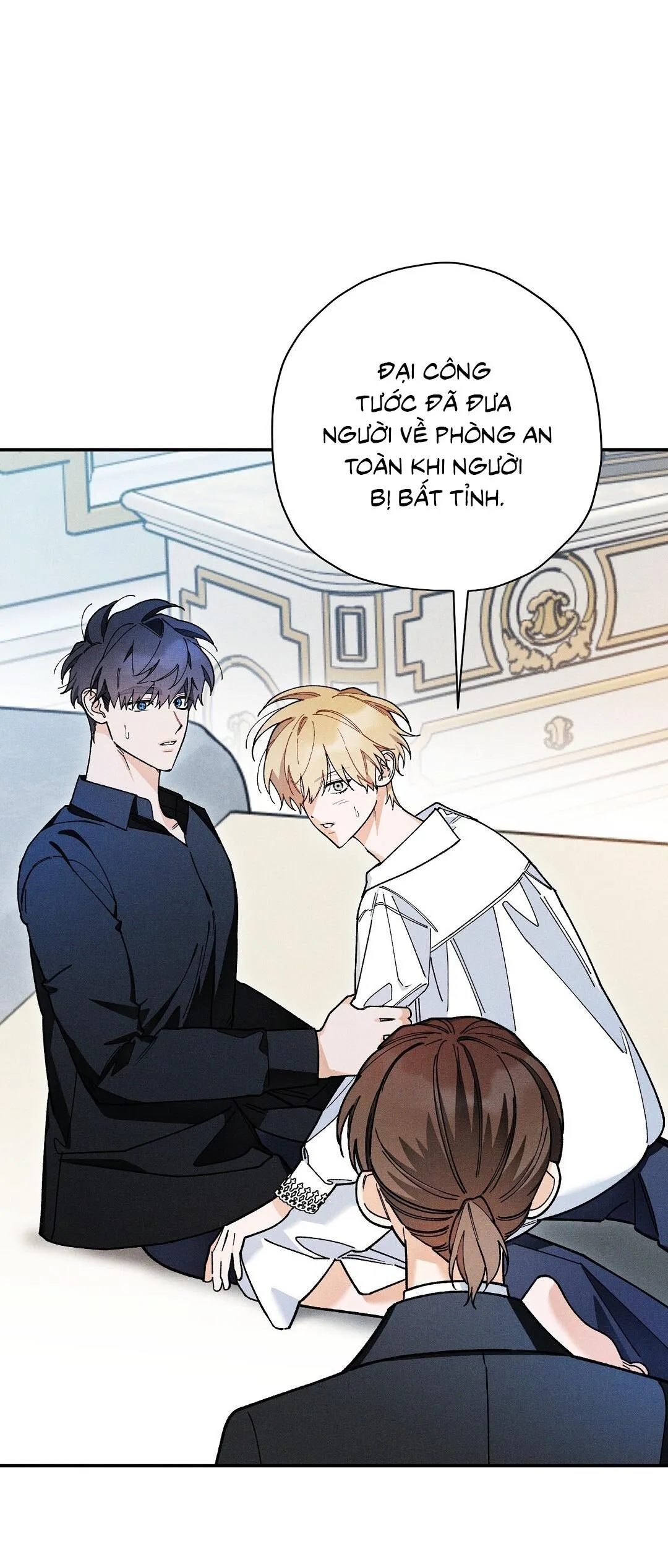 HOÀNG TỬ HƯ HỎNG CHE GIẤU MÌNH LÀ OMEGA Chapter 65 Trang 35