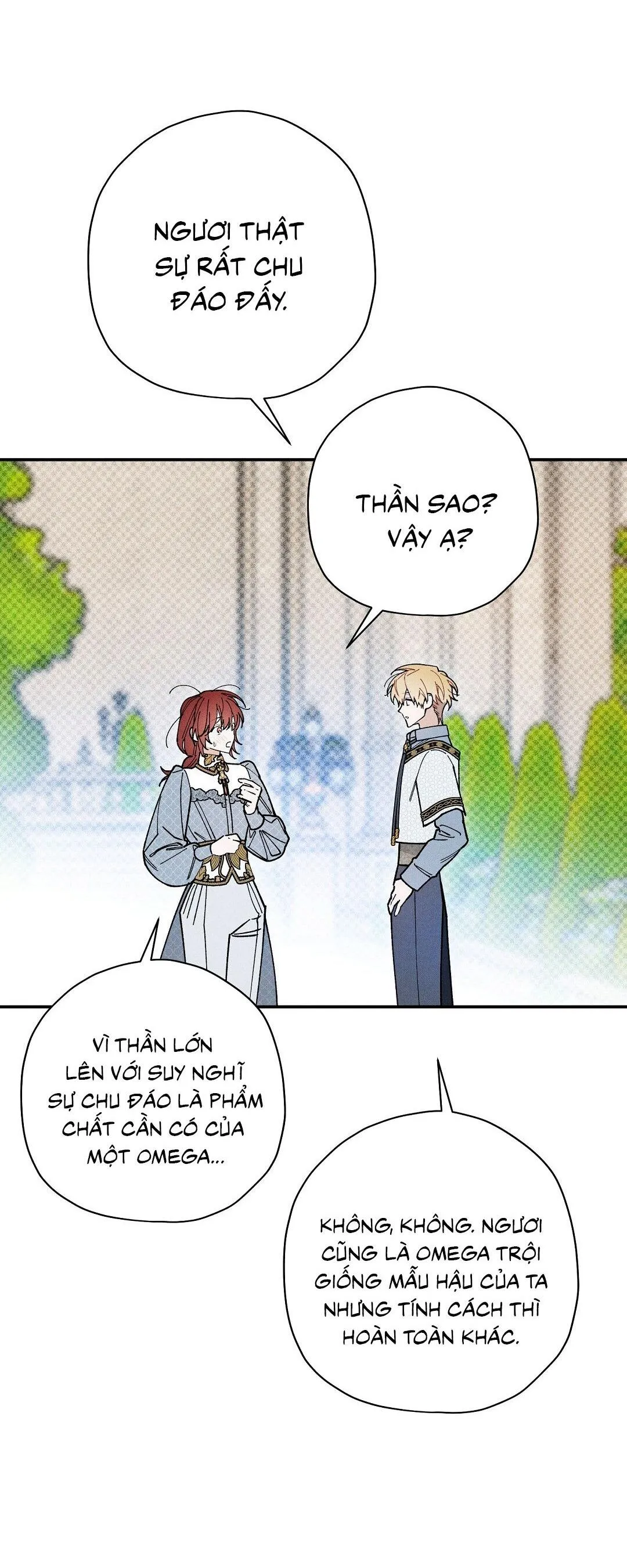 HOÀNG TỬ HƯ HỎNG CHE GIẤU MÌNH LÀ OMEGA Chapter 73 Trang 23