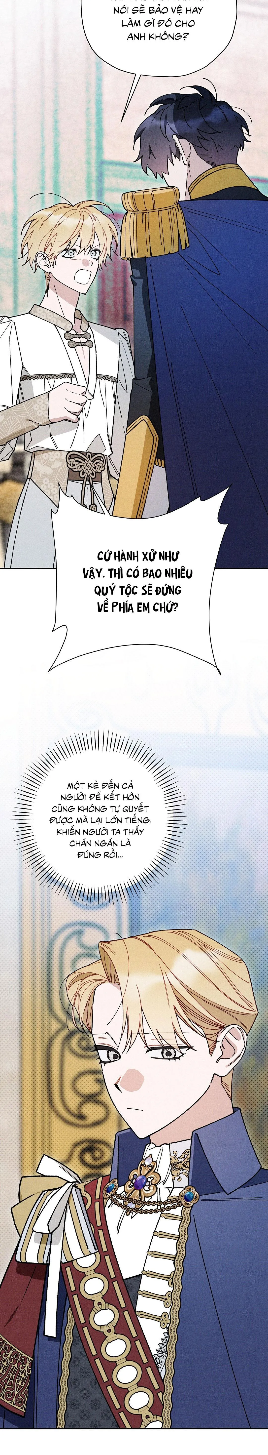 HOÀNG TỬ HƯ HỎNG CHE GIẤU MÌNH LÀ OMEGA Chapter 82 Trang 11