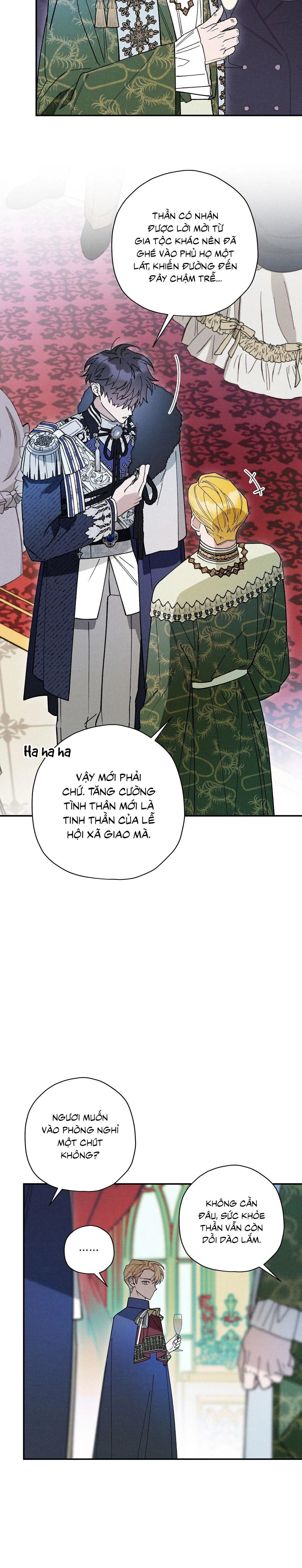 HOÀNG TỬ HƯ HỎNG CHE GIẤU MÌNH LÀ OMEGA Chapter 82 Trang 21