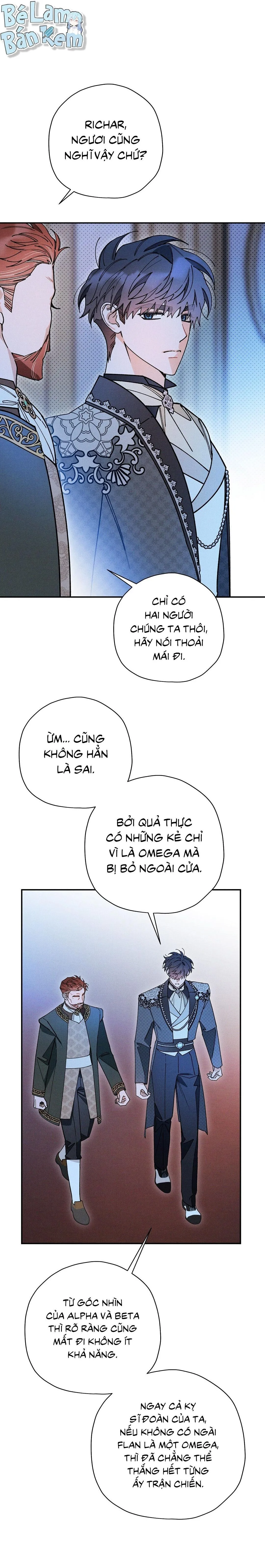 HOÀNG TỬ HƯ HỎNG CHE GIẤU MÌNH LÀ OMEGA Chapter 84 Trang 9