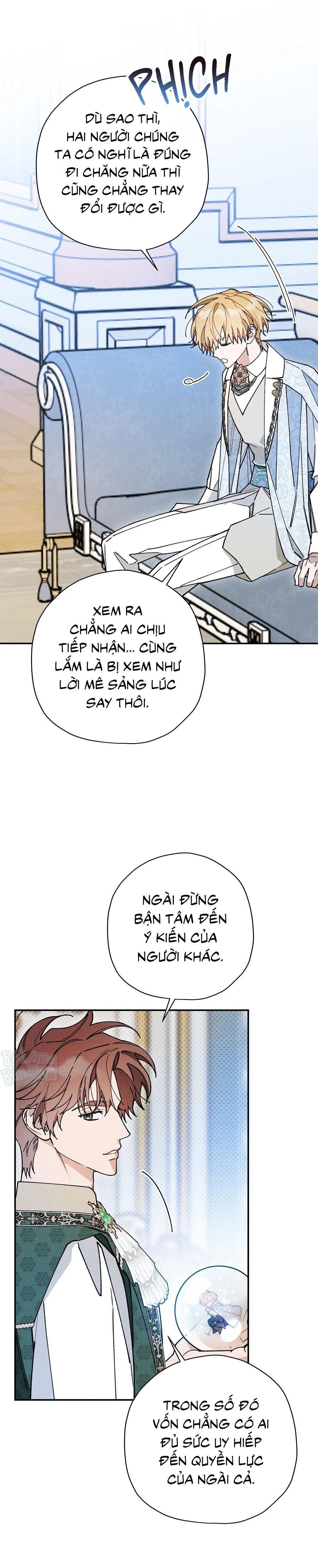 HOÀNG TỬ HƯ HỎNG CHE GIẤU MÌNH LÀ OMEGA Chapter 84 Trang 17