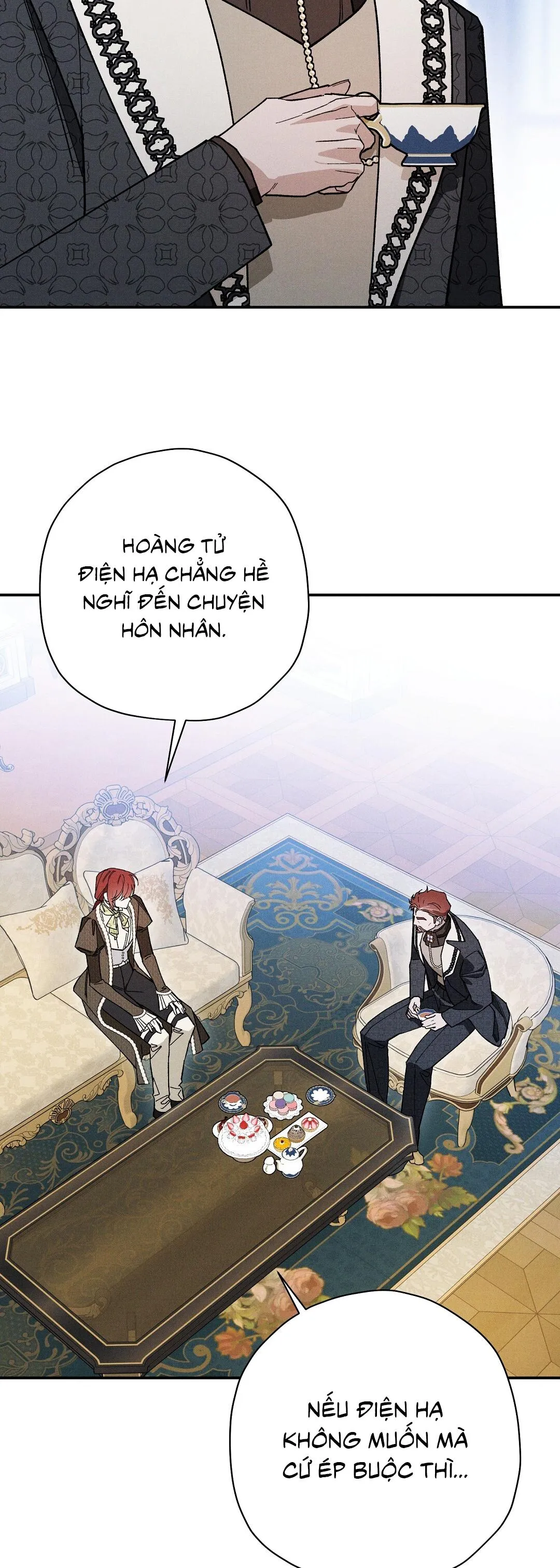 HOÀNG TỬ HƯ HỎNG CHE GIẤU MÌNH LÀ OMEGA Chapter 85 Trang 35