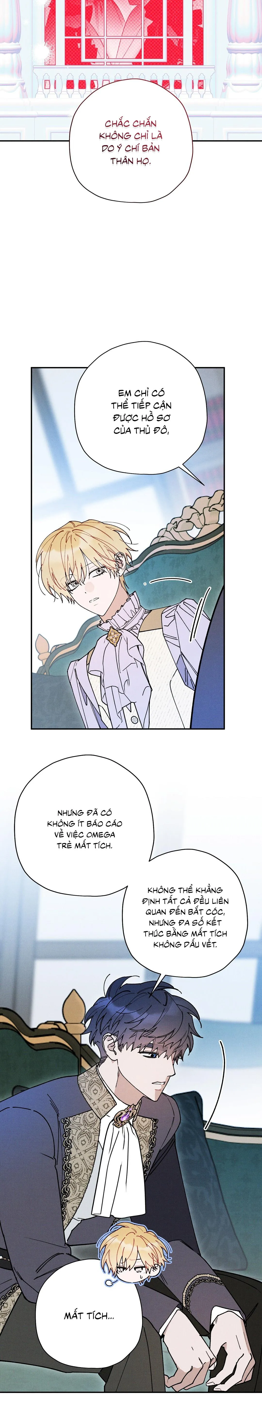 HOÀNG TỬ HƯ HỎNG CHE GIẤU MÌNH LÀ OMEGA Chapter 87 Trang 9