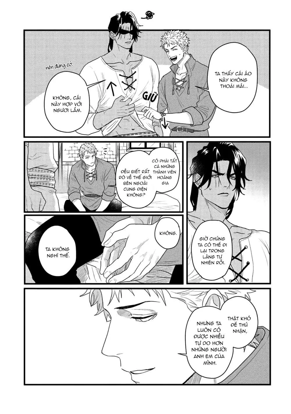 Chàng hoàng tử phóng đãng và Quái thú bị giam cầm Chapter 2 Trang 4