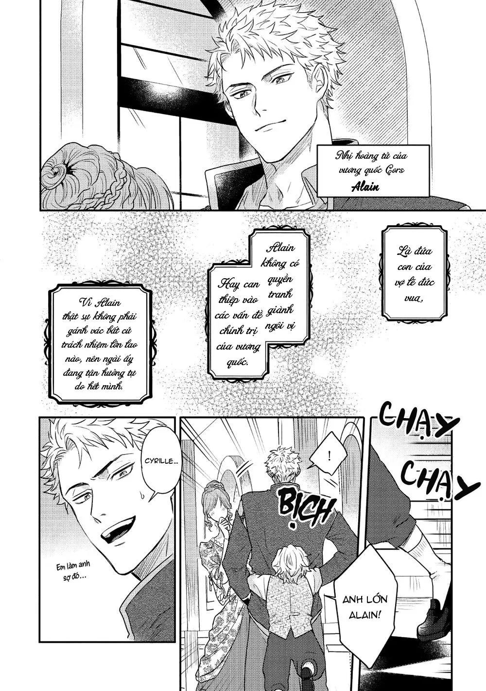 Chàng hoàng tử phóng đãng và Quái thú bị giam cầm Chapter 1 Trang 7