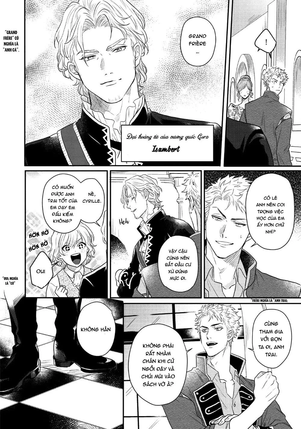 Chàng hoàng tử phóng đãng và Quái thú bị giam cầm Chapter 1 Trang 9