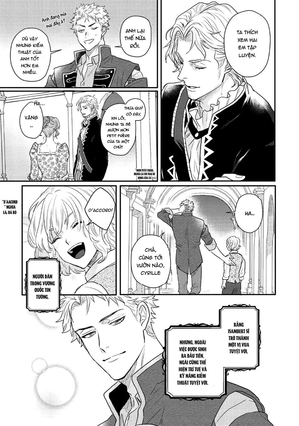 Chàng hoàng tử phóng đãng và Quái thú bị giam cầm Chapter 1 Trang 10