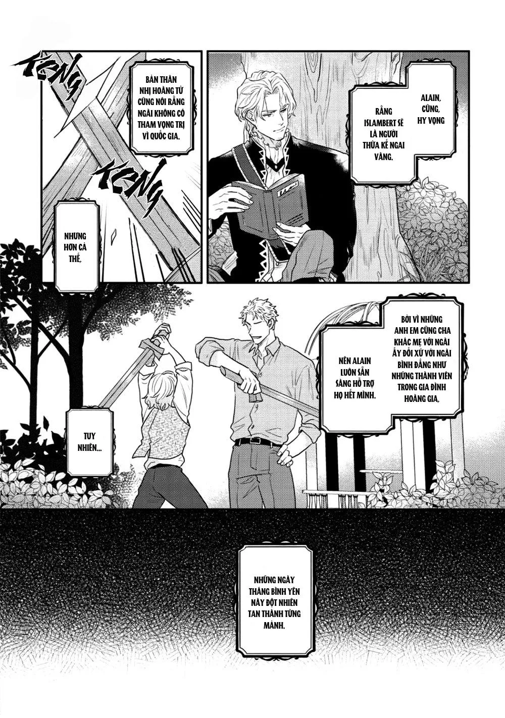 Chàng hoàng tử phóng đãng và Quái thú bị giam cầm Chapter 1 Trang 11