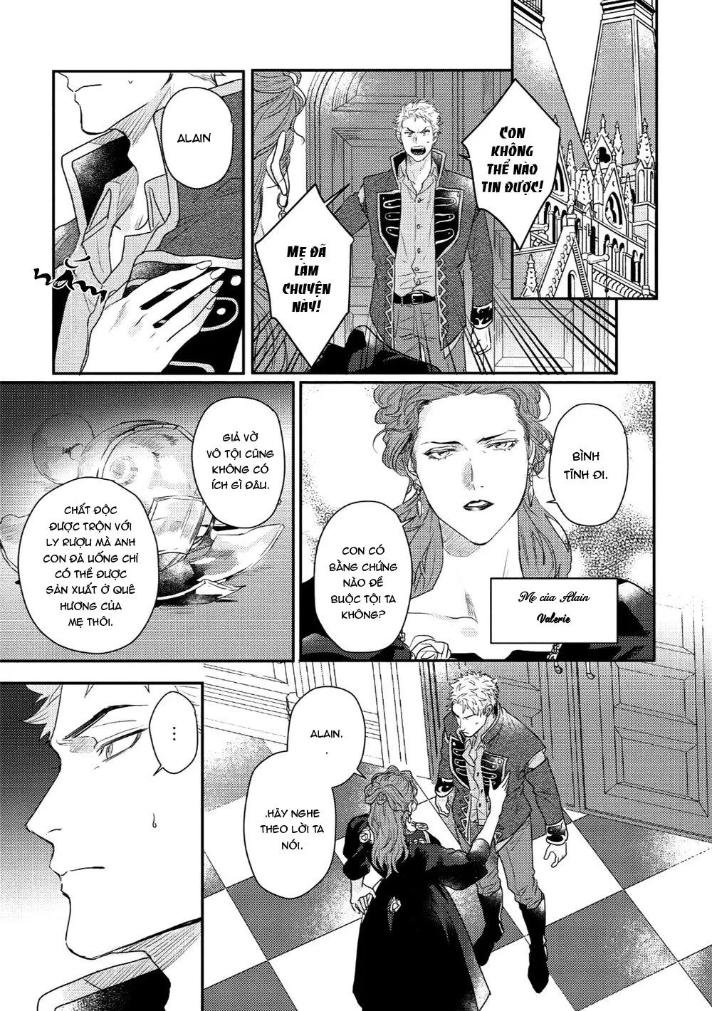 Chàng hoàng tử phóng đãng và Quái thú bị giam cầm Chapter 1 Trang 12