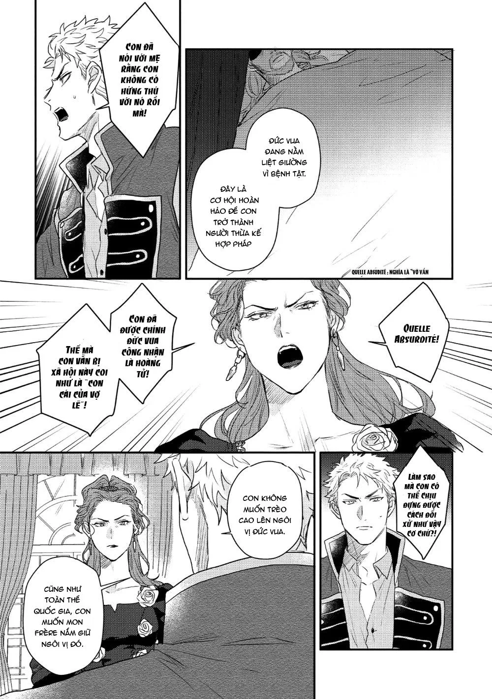 Chàng hoàng tử phóng đãng và Quái thú bị giam cầm Chapter 1 Trang 14