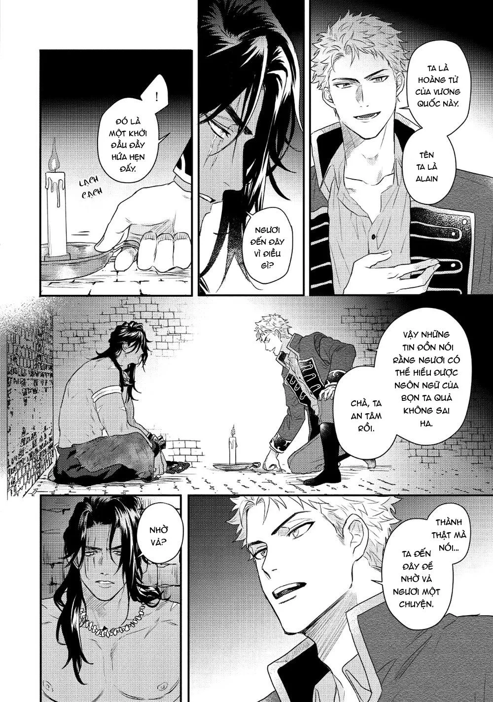 Chàng hoàng tử phóng đãng và Quái thú bị giam cầm Chapter 1 Trang 21
