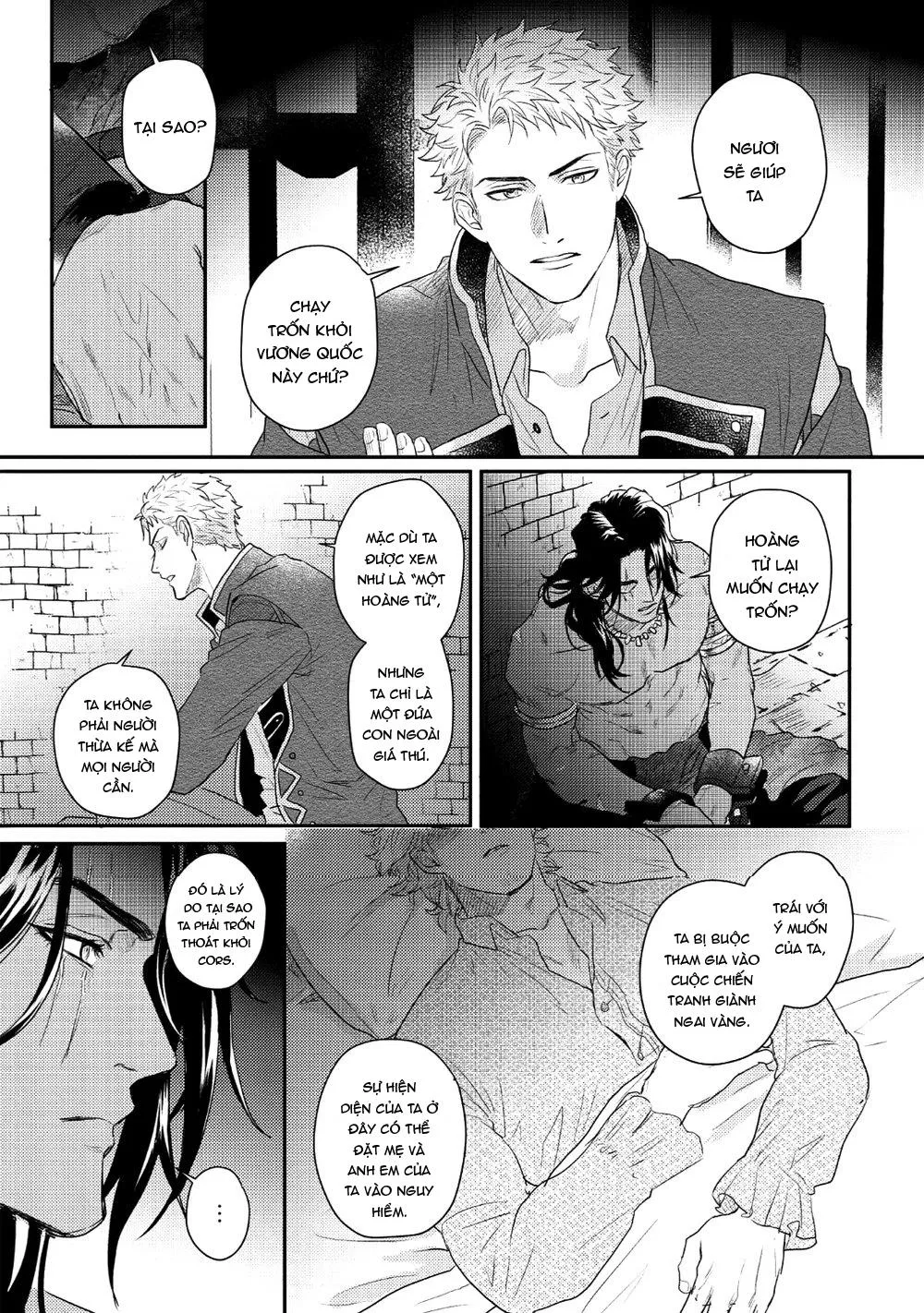 Chàng hoàng tử phóng đãng và Quái thú bị giam cầm Chapter 1 Trang 22
