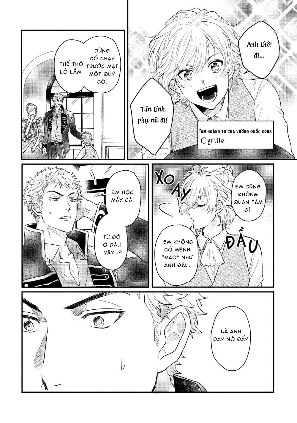 Hoàng Tử Phóng Khoáng Và Chàng Dã Nhân Chapter 1 Trang 7