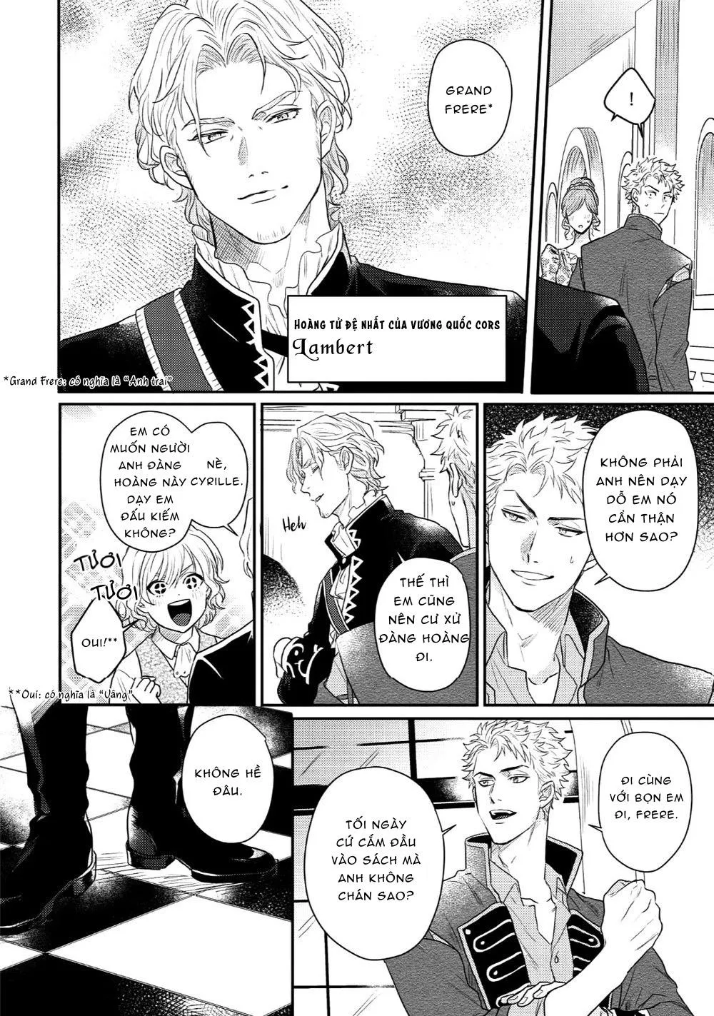 Hoàng Tử Phóng Khoáng Và Chàng Dã Nhân Chapter 1 Trang 8