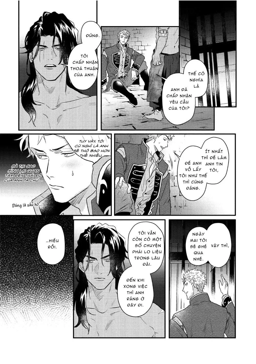 Hoàng Tử Phóng Khoáng Và Chàng Dã Nhân Chapter 1 Trang 36