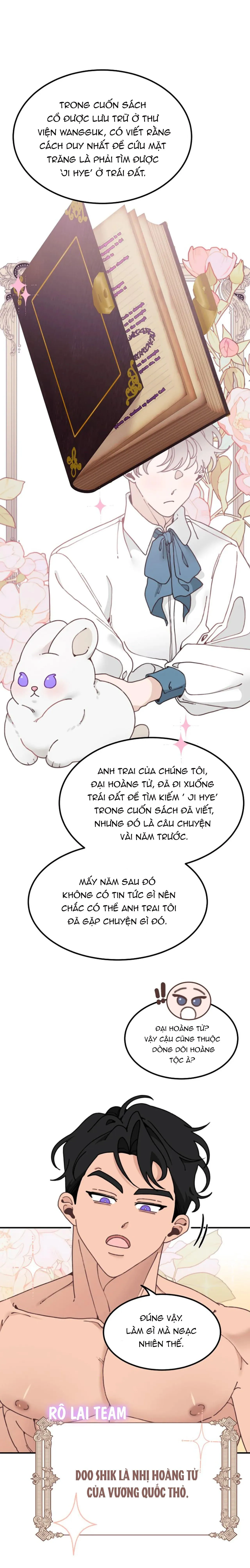 Drop Hoàng Tử Thỏ Trên Cung Trăng Chapter 5 Trang 7