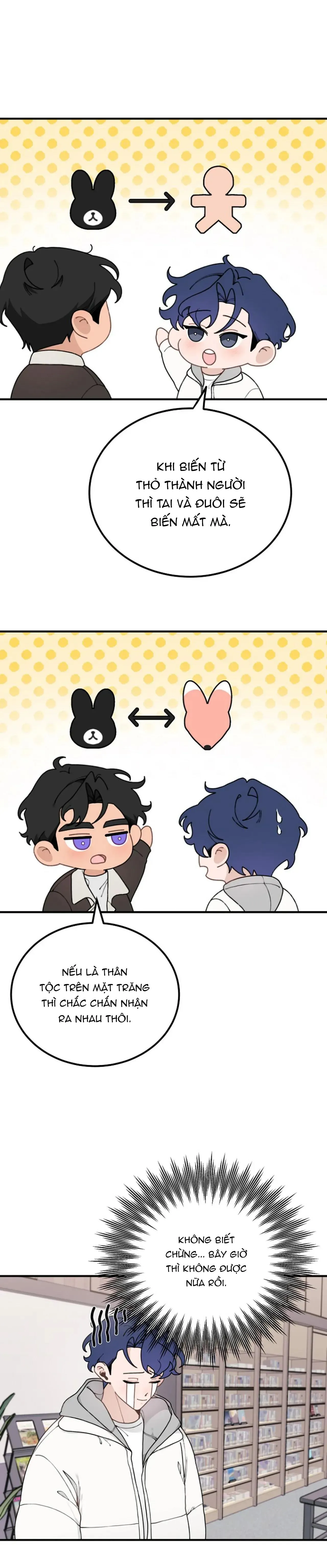 Drop Hoàng Tử Thỏ Trên Cung Trăng Chapter 14 Trang 4