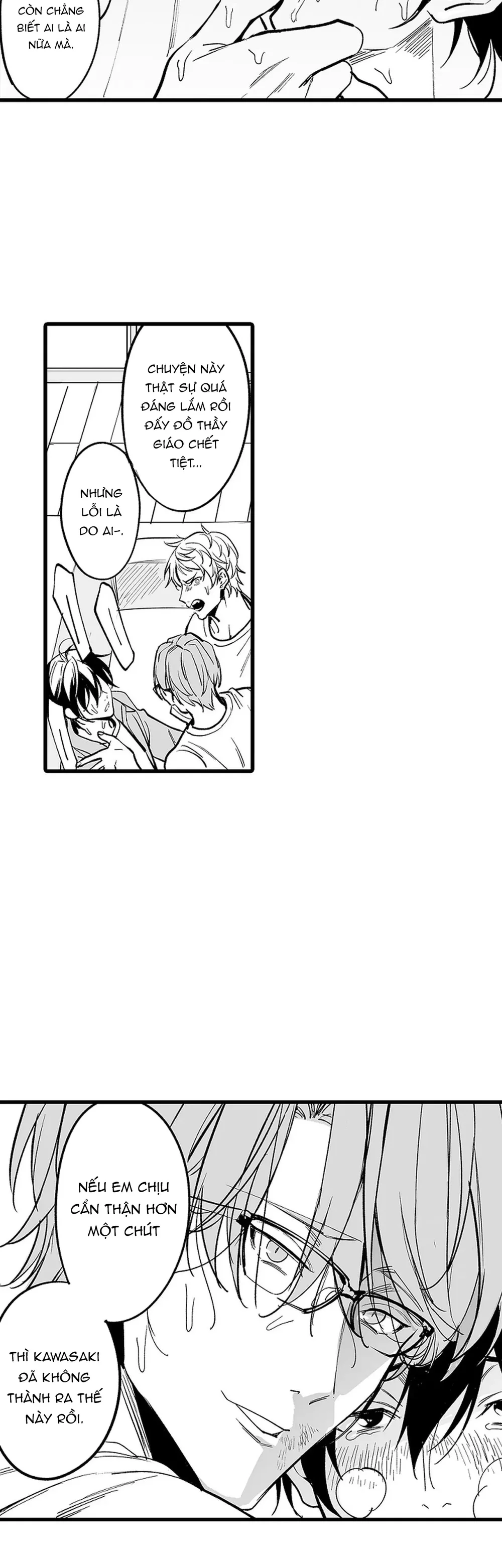 Học Bá Không Muốn Buông Tha Kẻ Cặn Bã Chapter 2 Trang 3