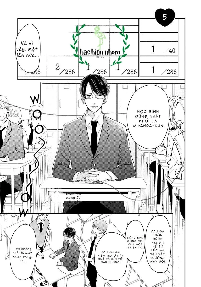 Học sinh gương mẫu muốn chống lại sợi chỉ đỏ của số phận Chapter 5 Trang 3