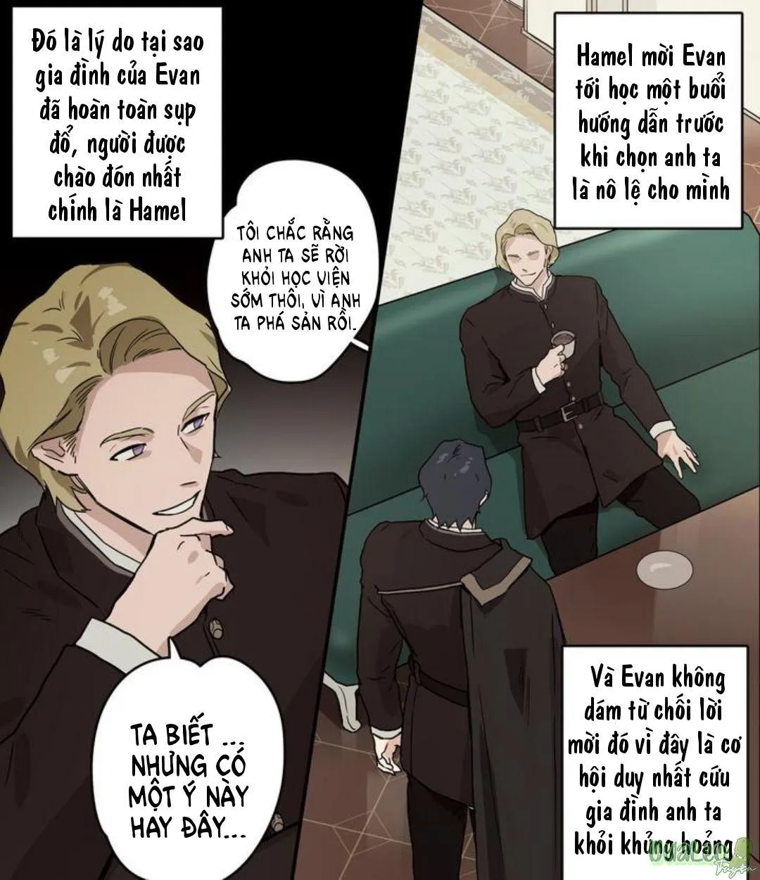 Học Viện Quý Tộc Chapter 1 Trang 4