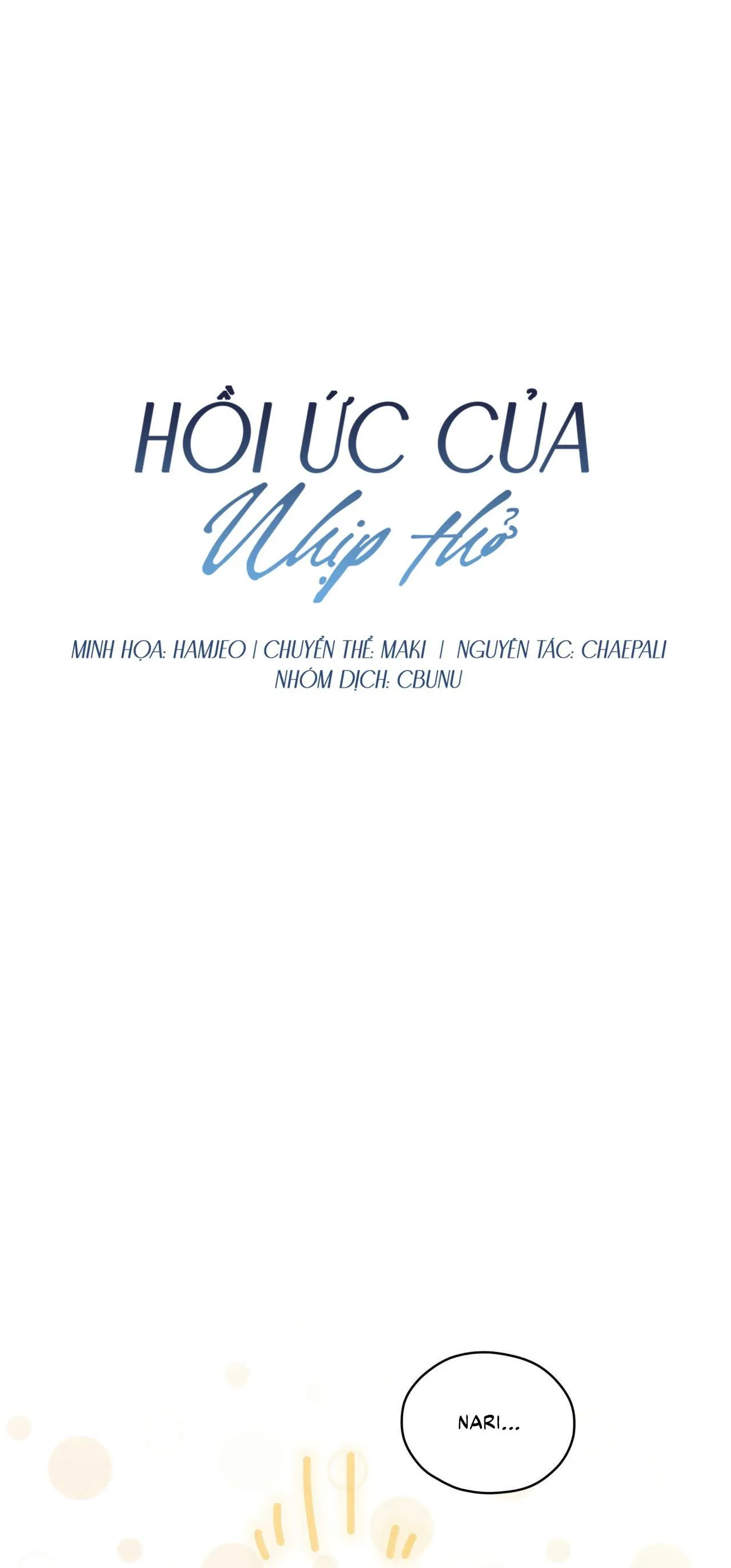 Hồi Ức Của Nhịp Thở Chapter 12 Trang 14
