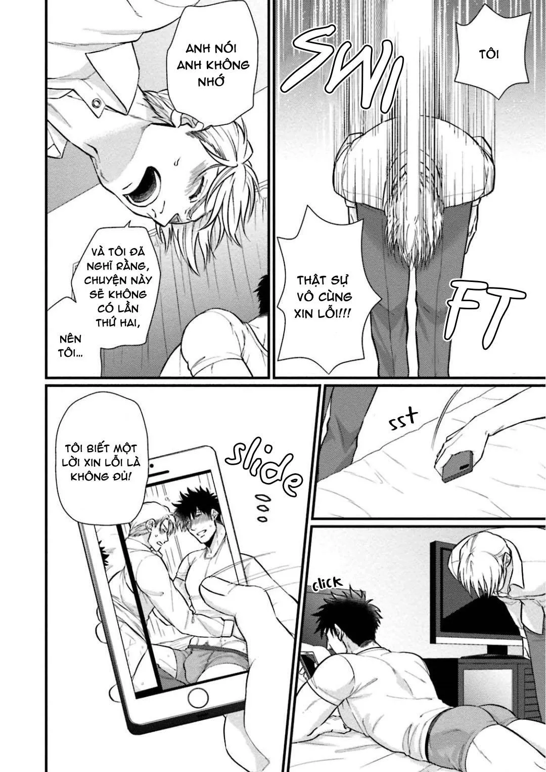 hôm qua cậu thích lắm phải không? Chapter 3 Trang 35