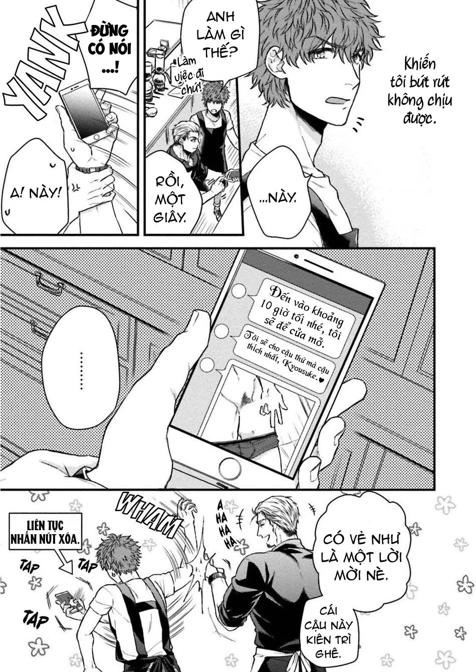 hôm qua cậu thích lắm phải không? Chapter 1 Trang 13