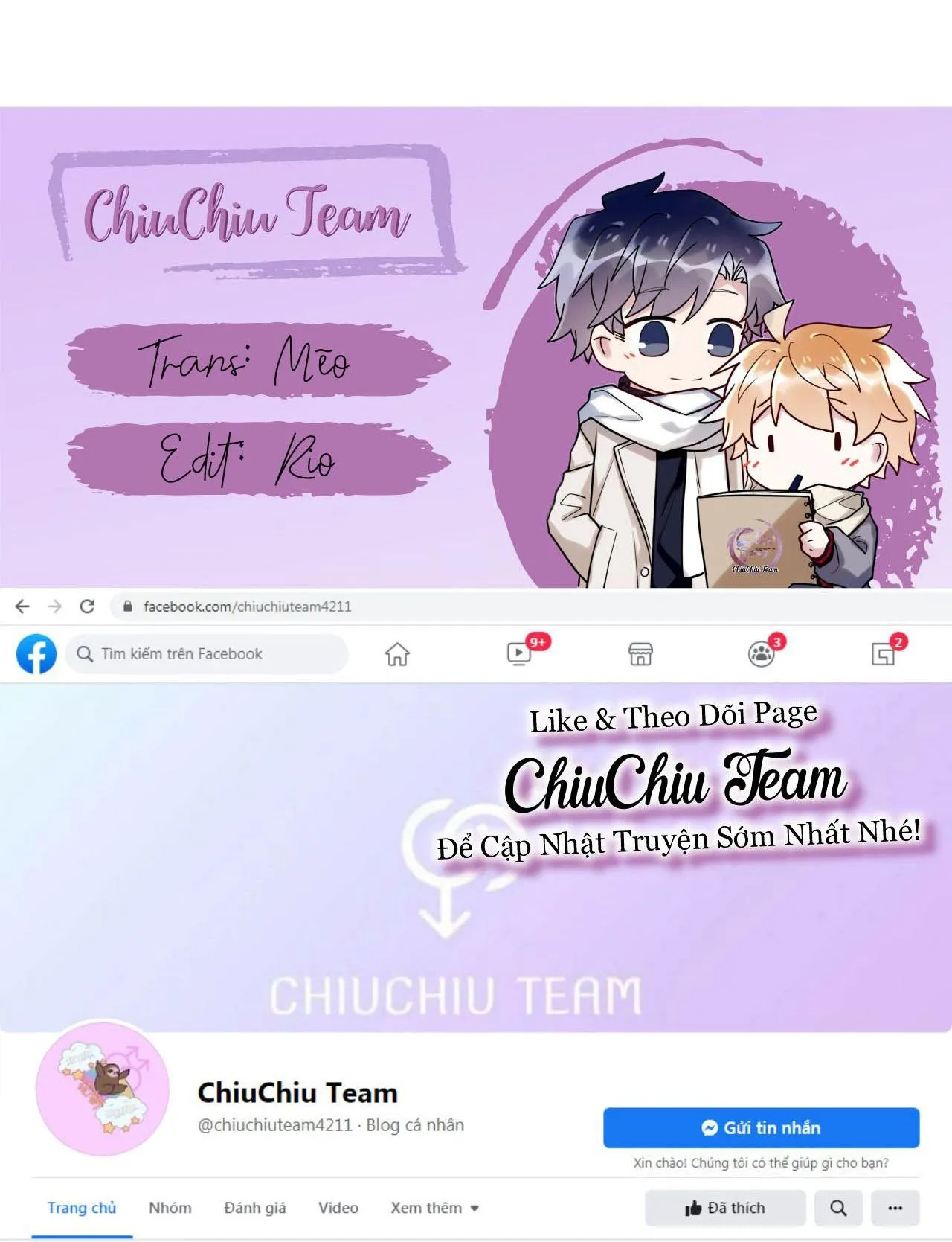 Hộp Bánh Quy Định Mệnh (END) Chapter 7 Trang 9