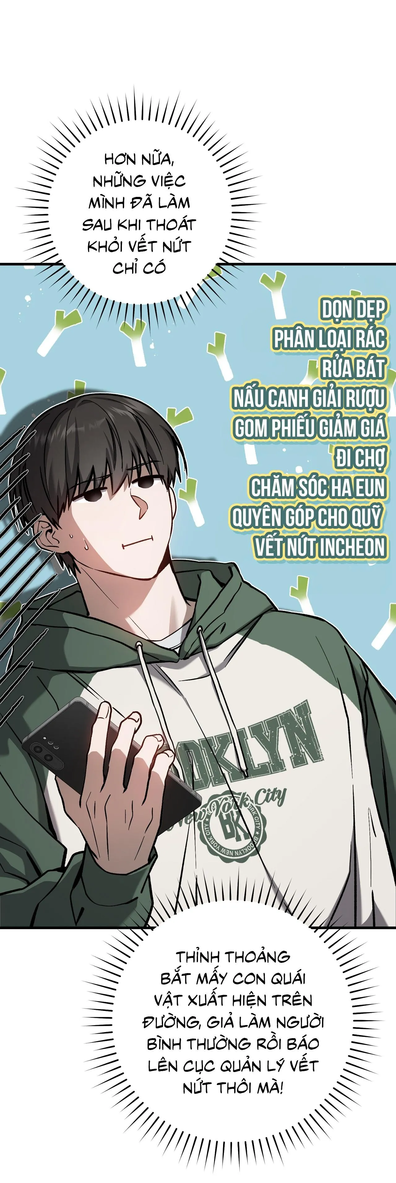 Hunter muốn sống một cách yên bình Chapter 14 Trang 61