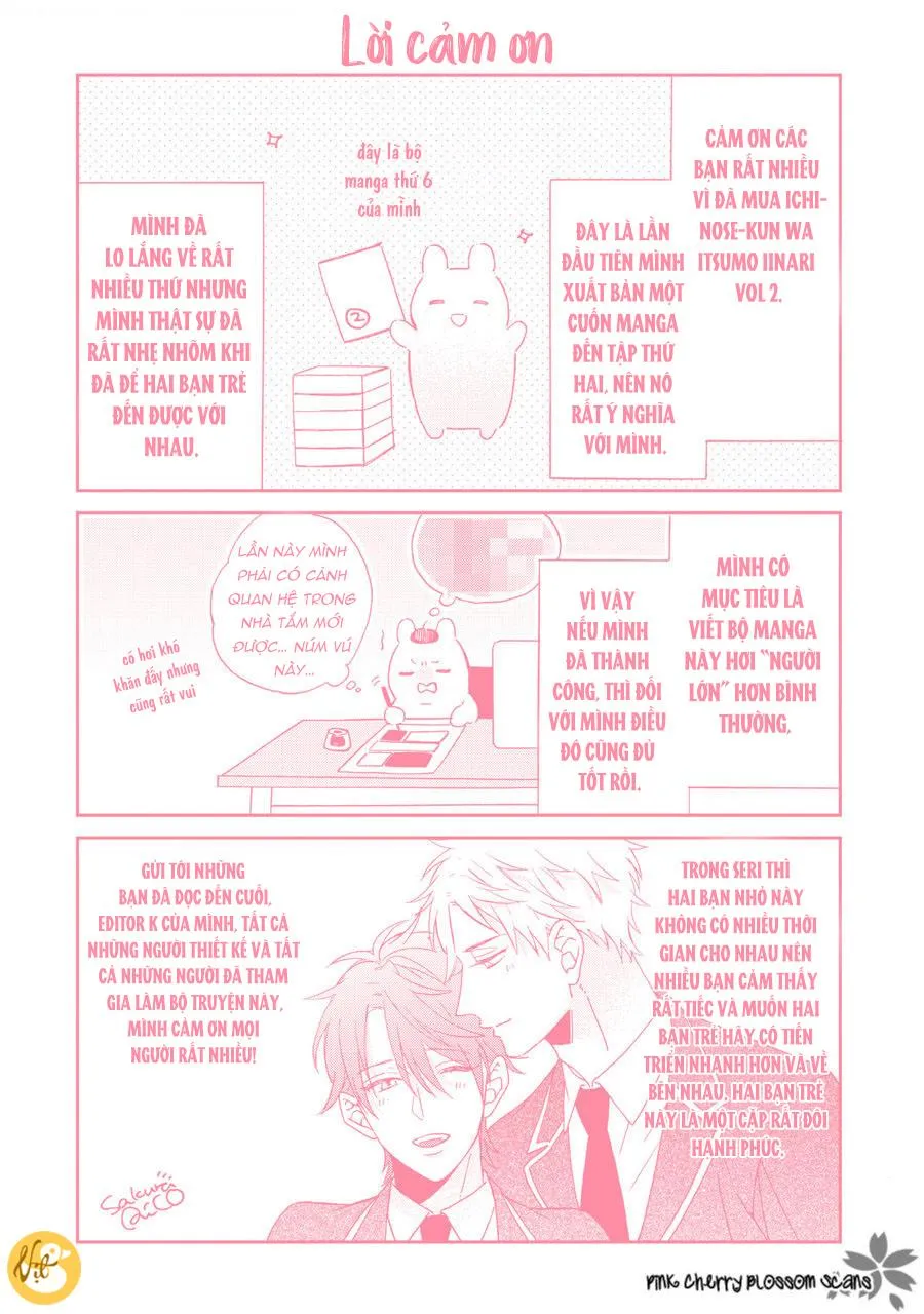 Ichinose-kun wa Itsumo Iinari Chapter 11 Trang 12