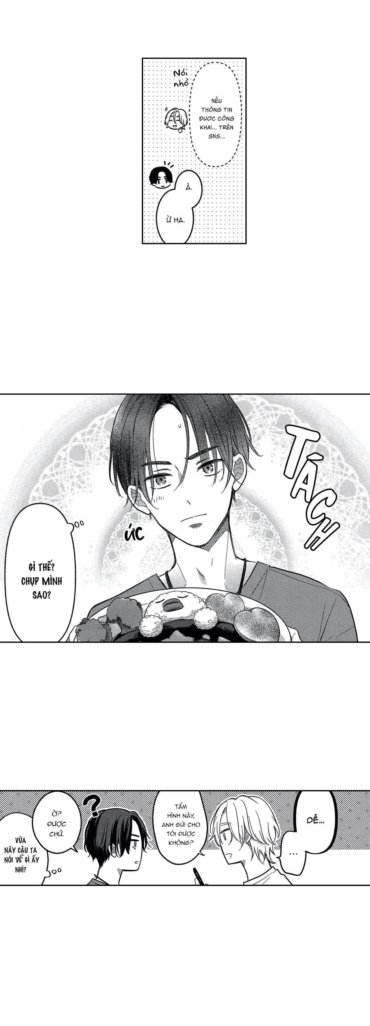 Idol, anh đừng yêu đương mà Chapter 2 Trang 5