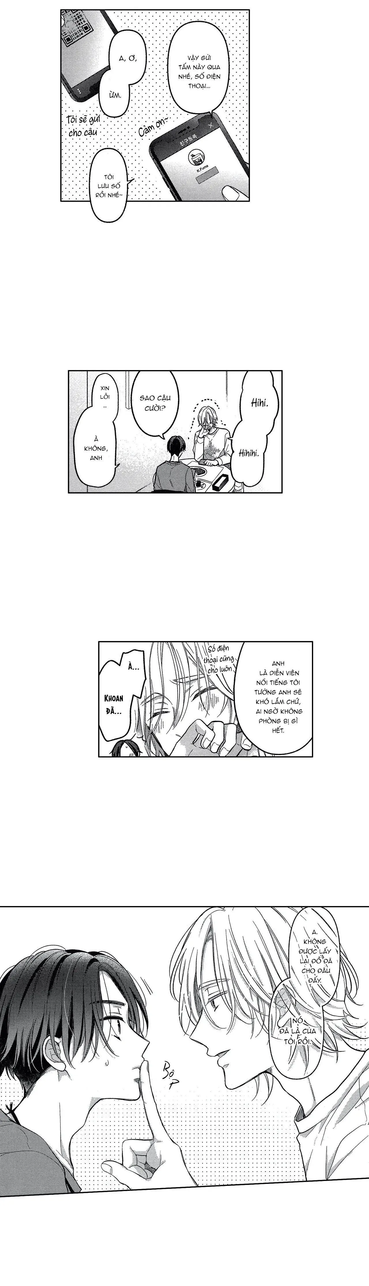 Idol, anh đừng yêu đương mà Chapter 2 Trang 6