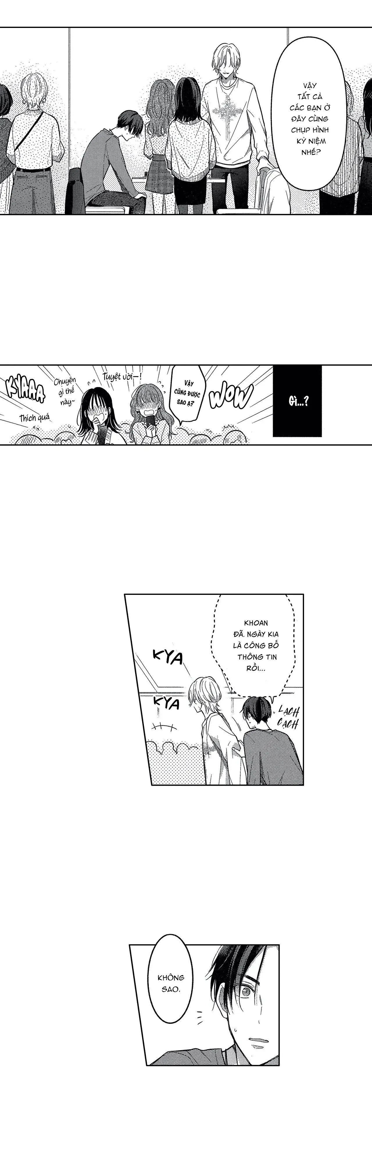 Idol, anh đừng yêu đương mà Chapter 2 Trang 10