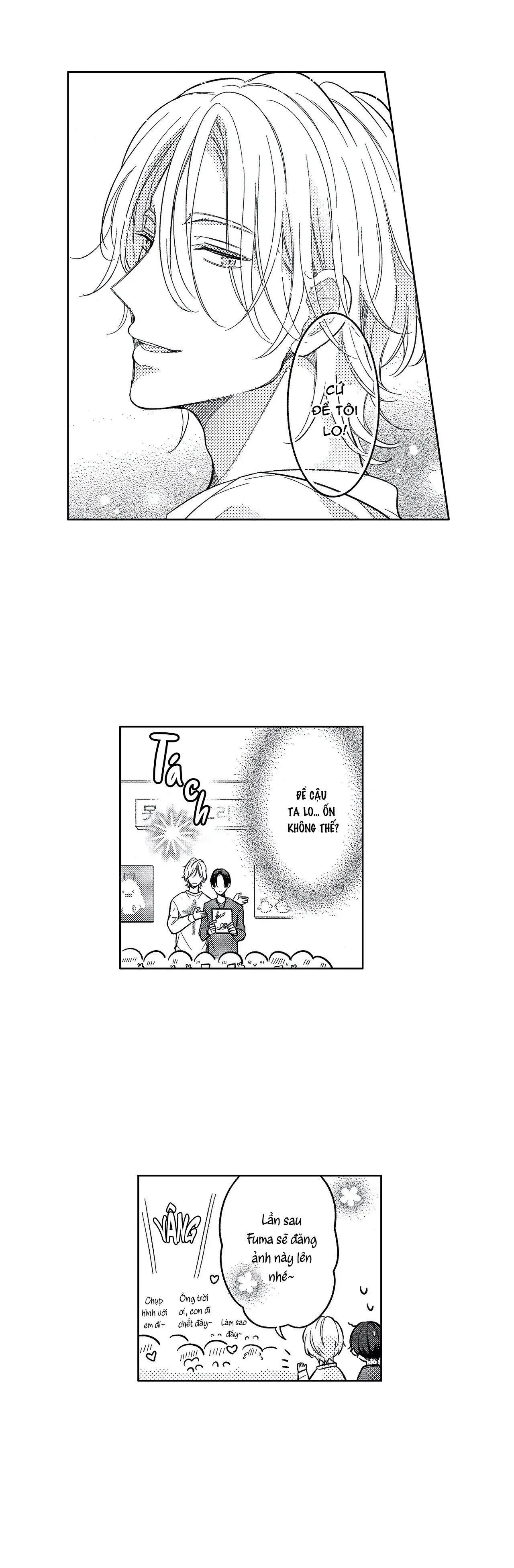 Idol, anh đừng yêu đương mà Chapter 2 Trang 11