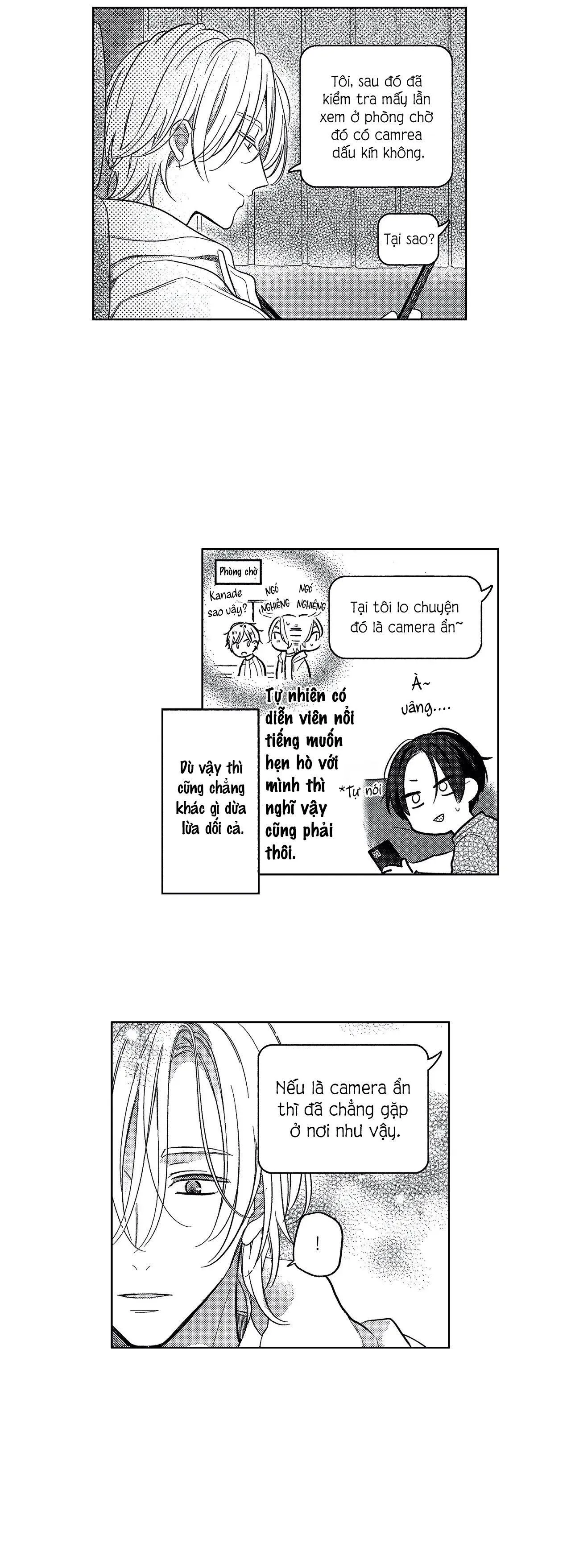 Idol, anh đừng yêu đương mà Chapter 3 Trang 4