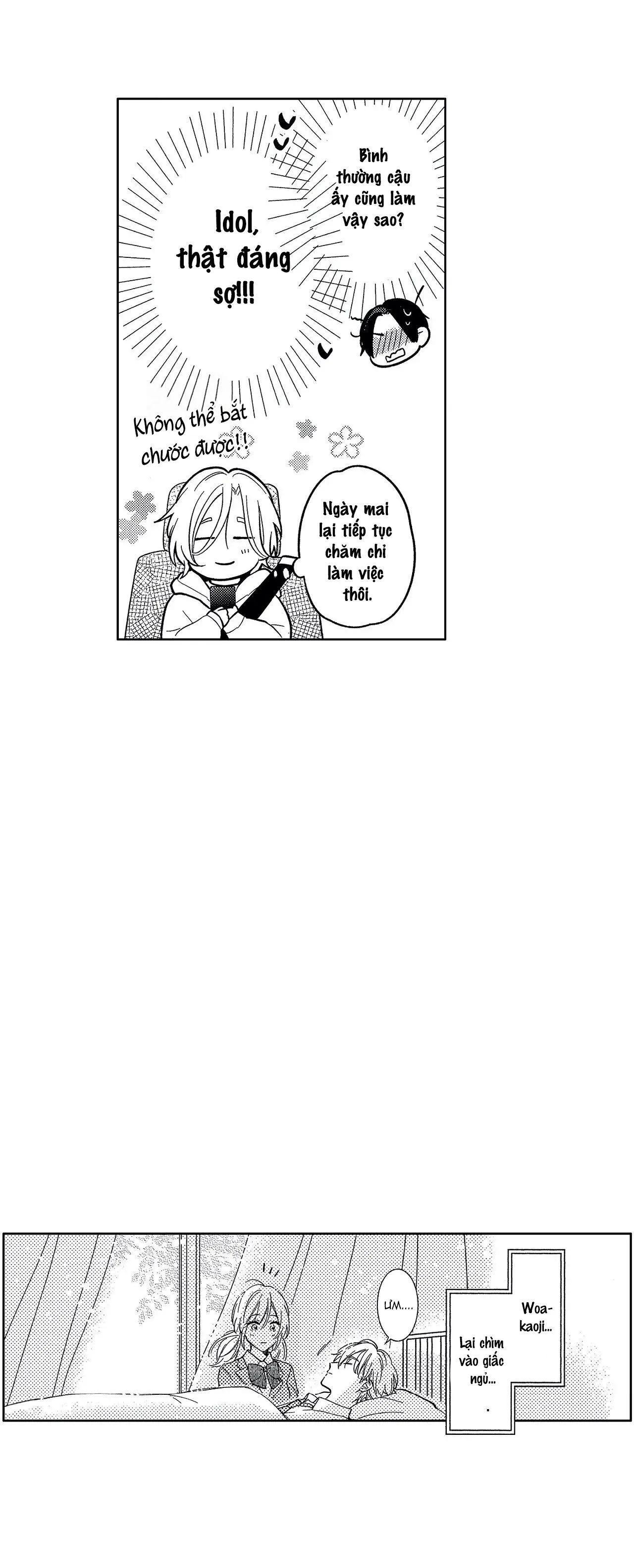 Idol, anh đừng yêu đương mà Chapter 3 Trang 9