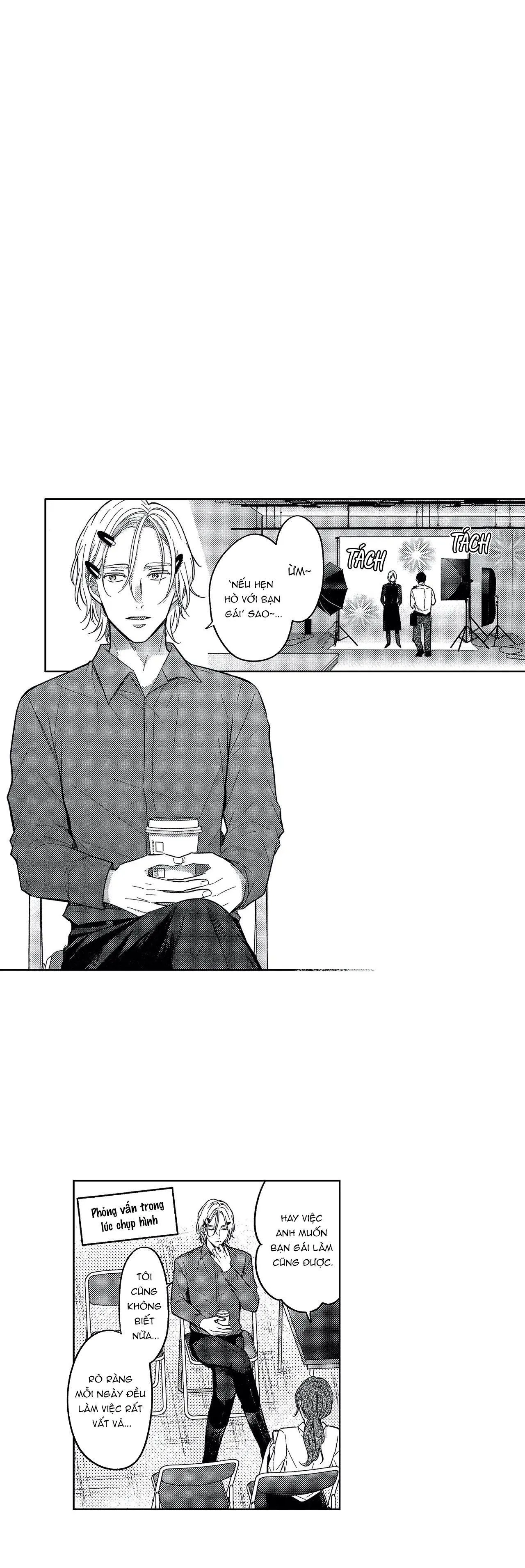 Idol, anh đừng yêu đương mà Chapter 3 Trang 13