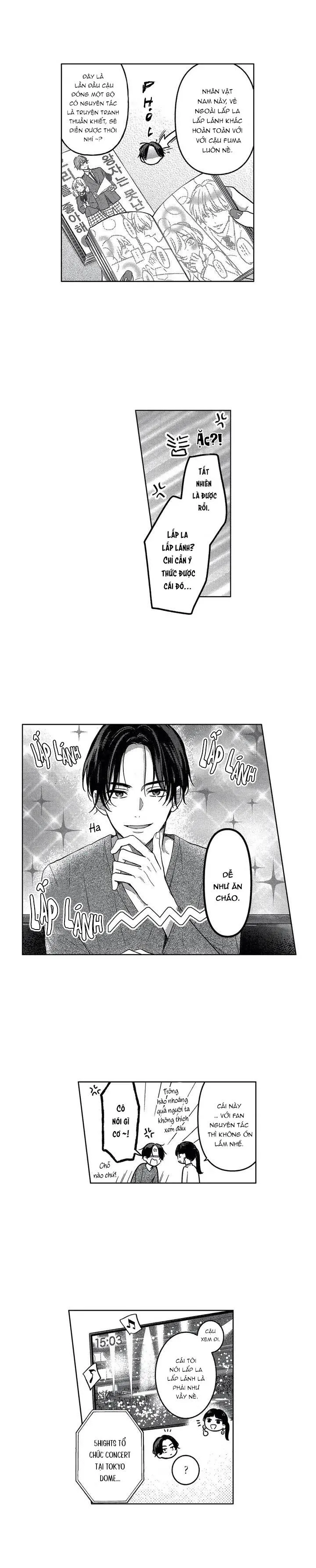 Idol, anh đừng yêu đương mà Chapter 1 Trang 6