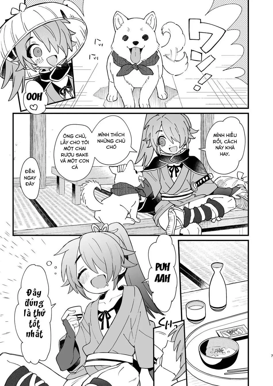 Inuzakaya: Ký sự du hành của Tsubakimaru Chapter 1 Trang 5