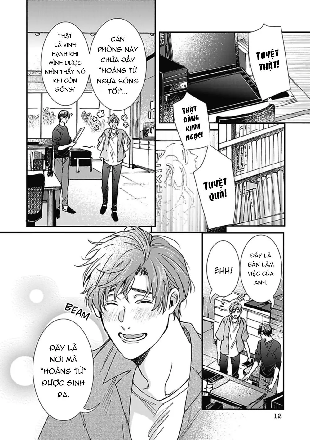 Những chàng trai trong truyện cổ tích Chapter 2 Trang 12