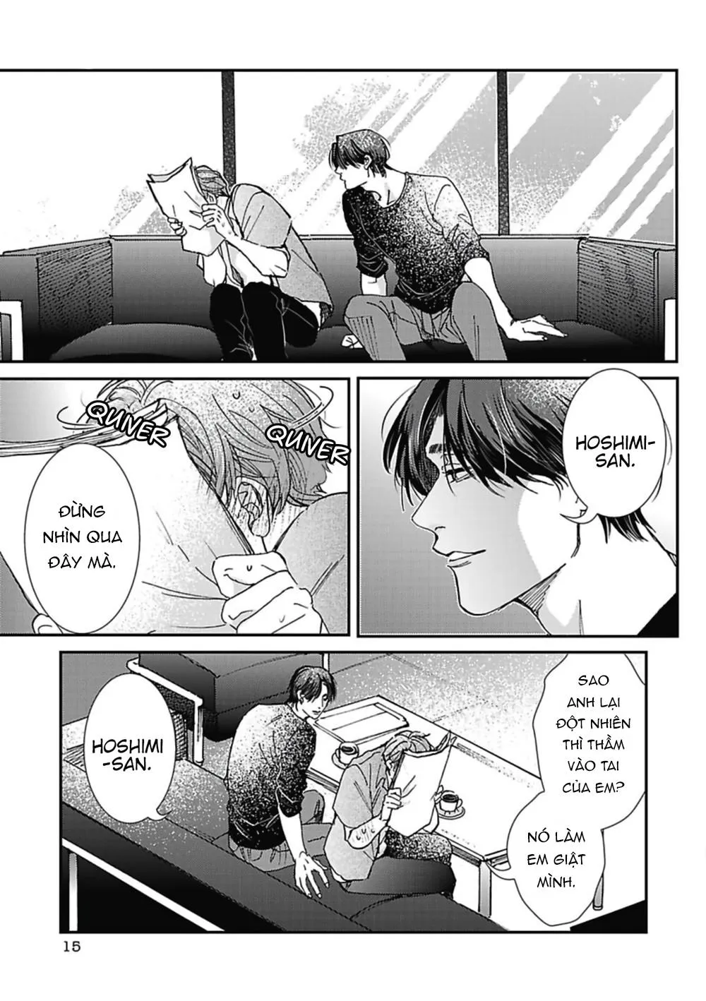 Những chàng trai trong truyện cổ tích Chapter 2 Trang 15