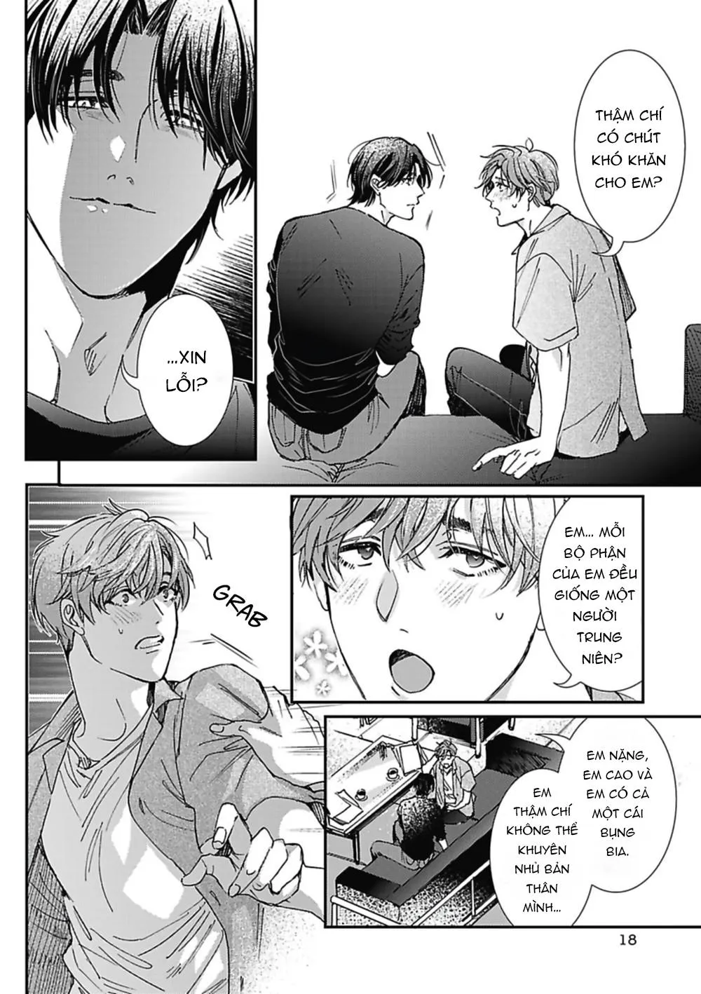 Những chàng trai trong truyện cổ tích Chapter 2 Trang 18