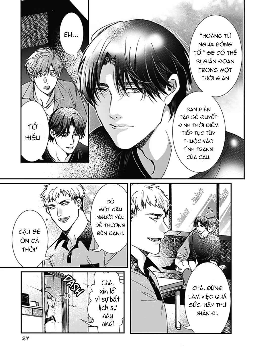 Những chàng trai trong truyện cổ tích Chapter 2 Trang 27