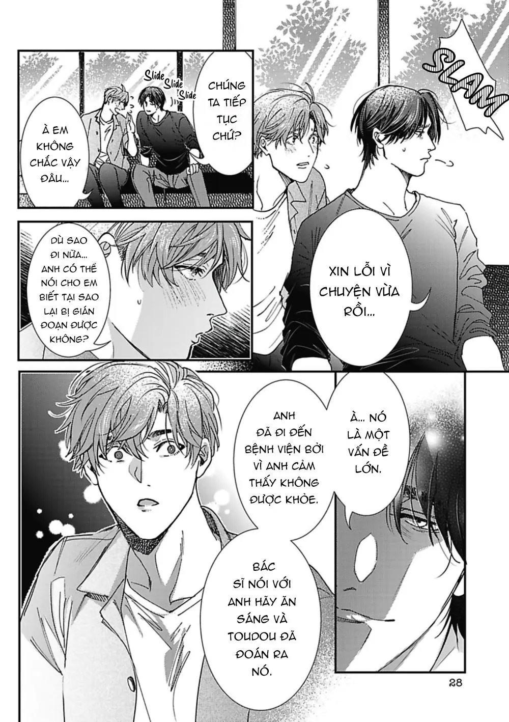 Những chàng trai trong truyện cổ tích Chapter 2 Trang 28