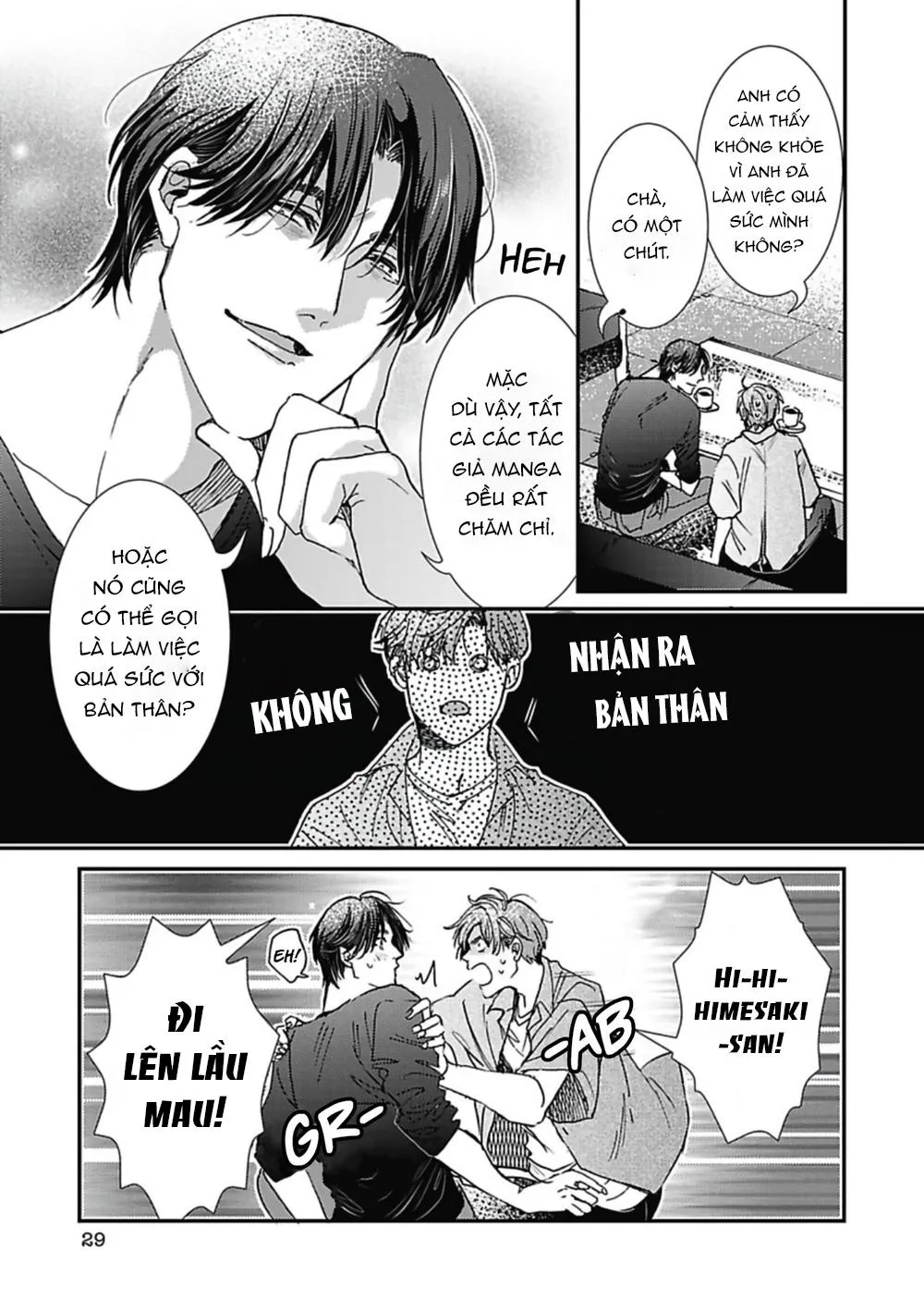 Những chàng trai trong truyện cổ tích Chapter 2 Trang 29