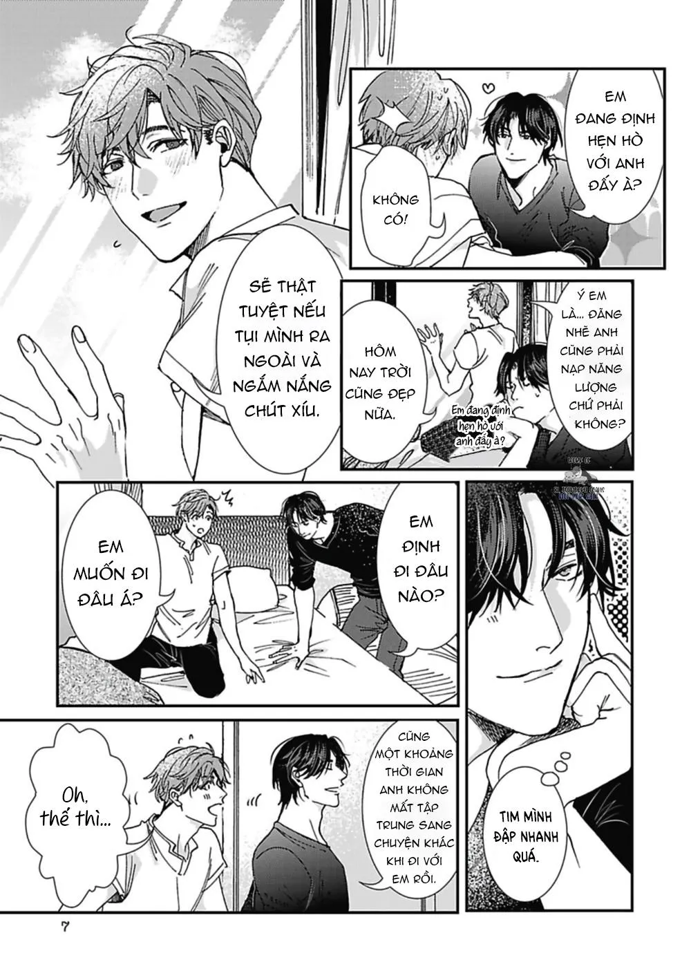 Những chàng trai trong truyện cổ tích Chapter 3 Trang 9